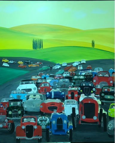Maurizio Sani - Ingorgo in Val D'Orcia