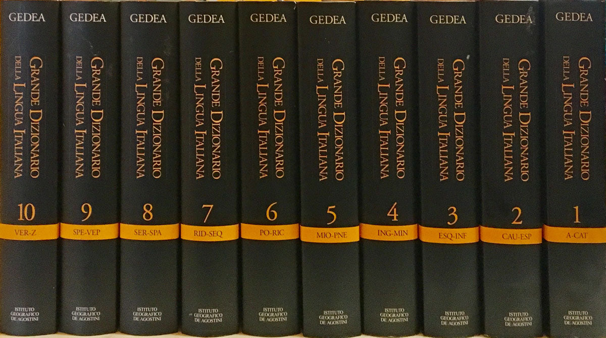 Gran Diccionario de la Lengua Italiana - DeAgostini