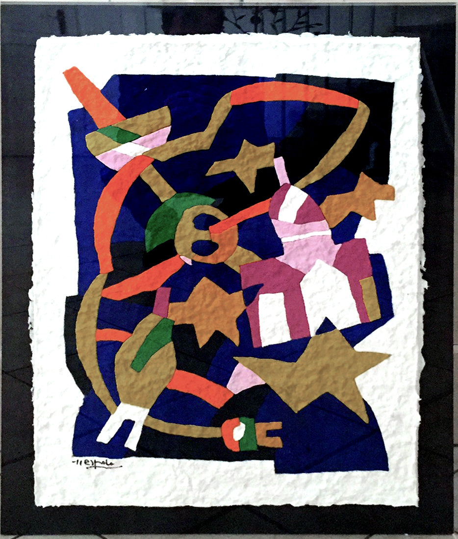 Ugo Nespolo - Clima elettrico