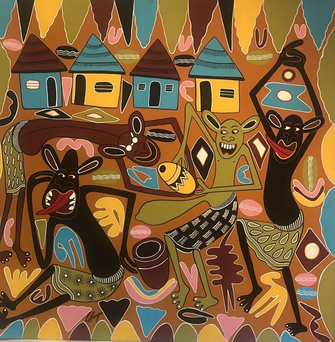George Lilanga - Untitled