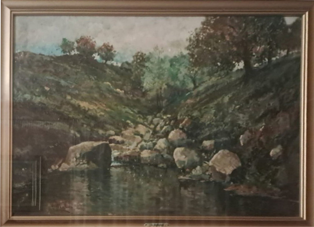 Antonio Giordano - Untitled (River Landscape)