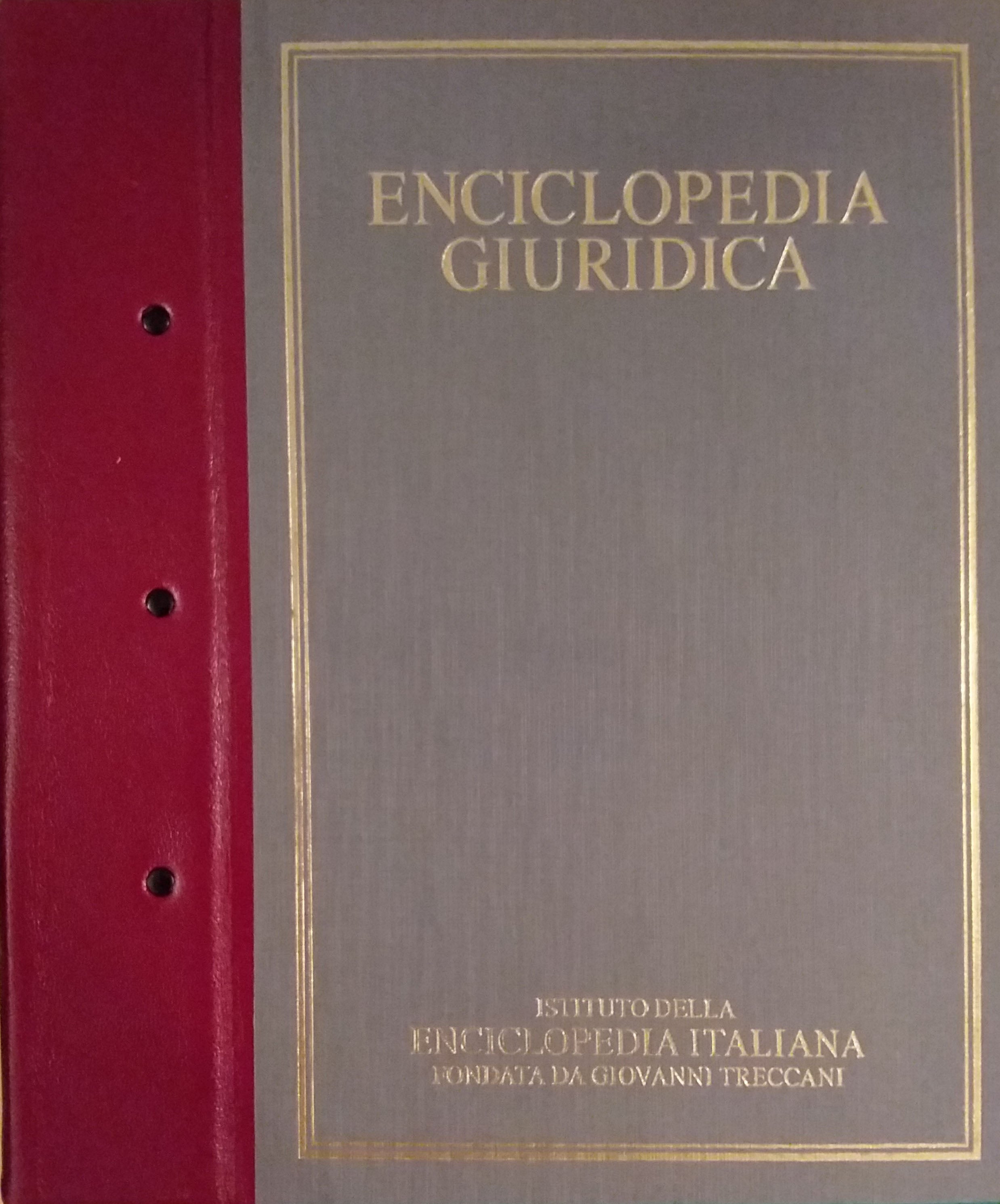 Legal Encyclopedia - Treccani