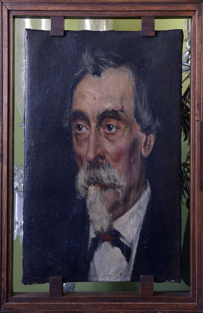 Attribuibile a Oreste Da Molin - Doppio ritratto