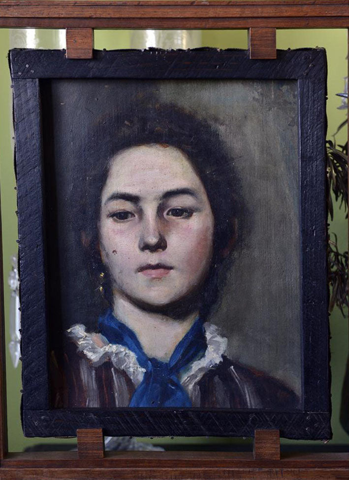 Attribuibile a Oreste Da Molin - Doppio ritratto