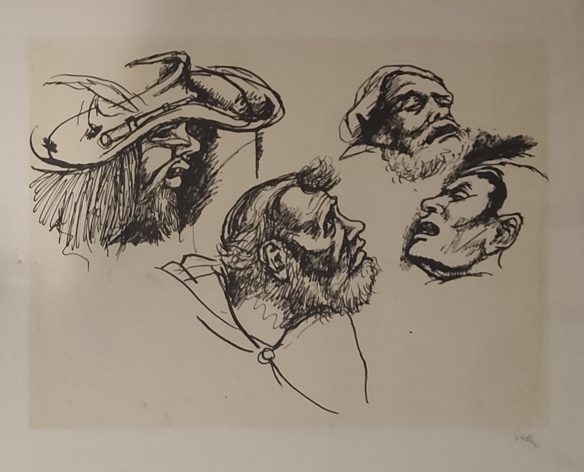 VOLTI - RENATO GUTTUSO
