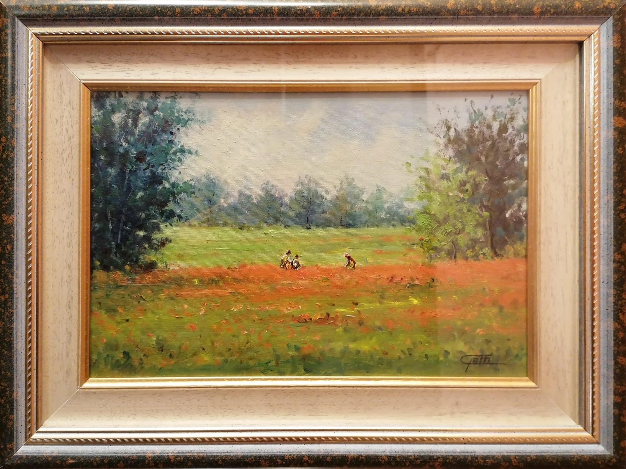 Giovanni Gatti - Campo de amapolas