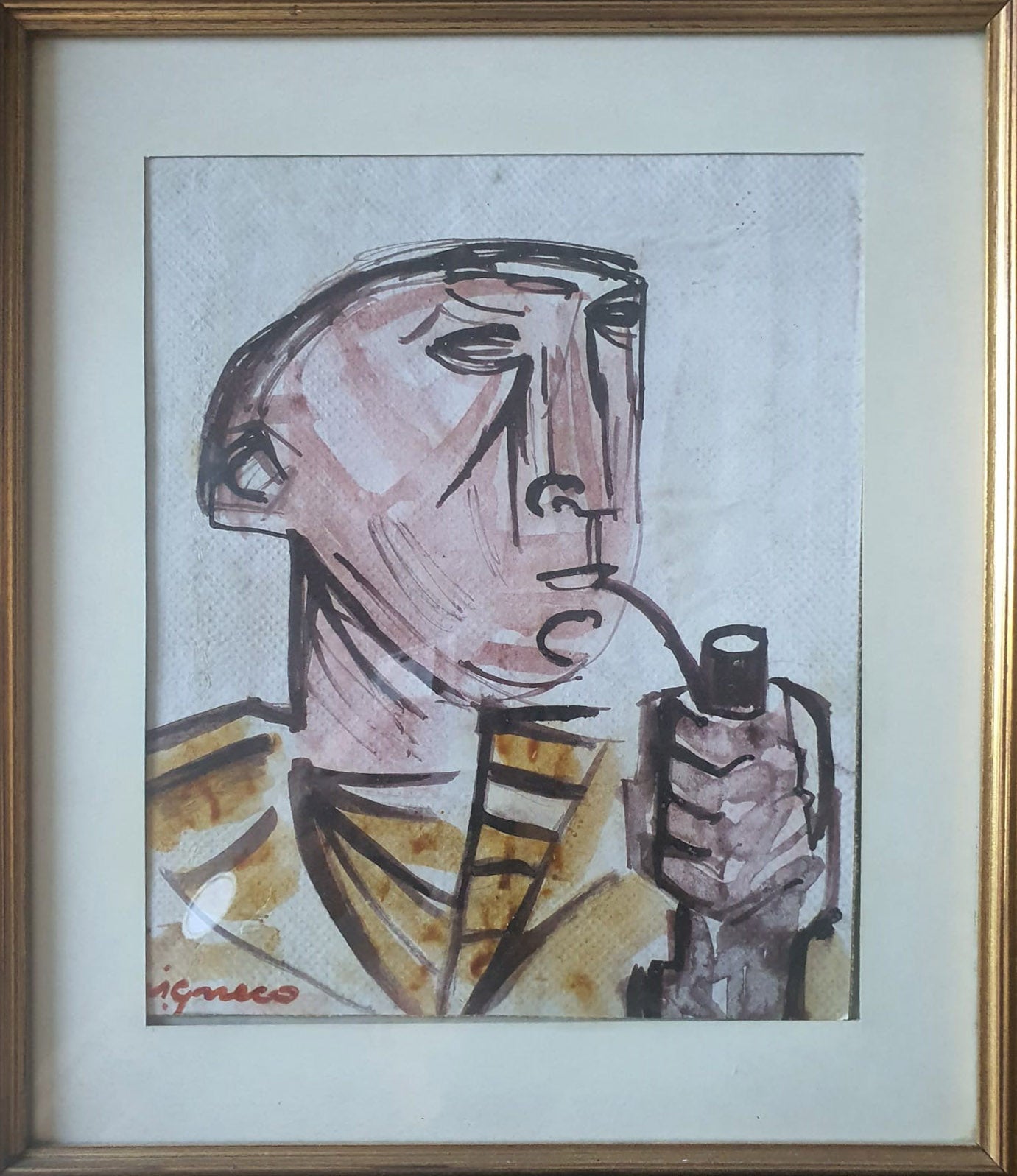 Giuseppe Migneco -Senza titolo