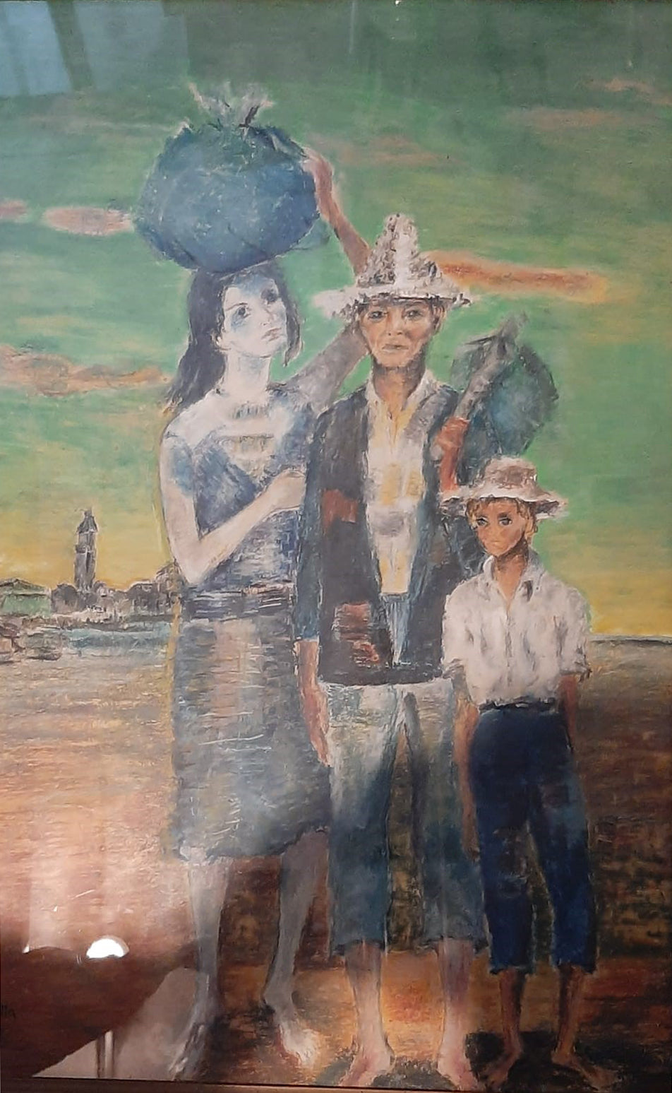Etta Grandis - Senza titolo (Famiglia di emigranti)