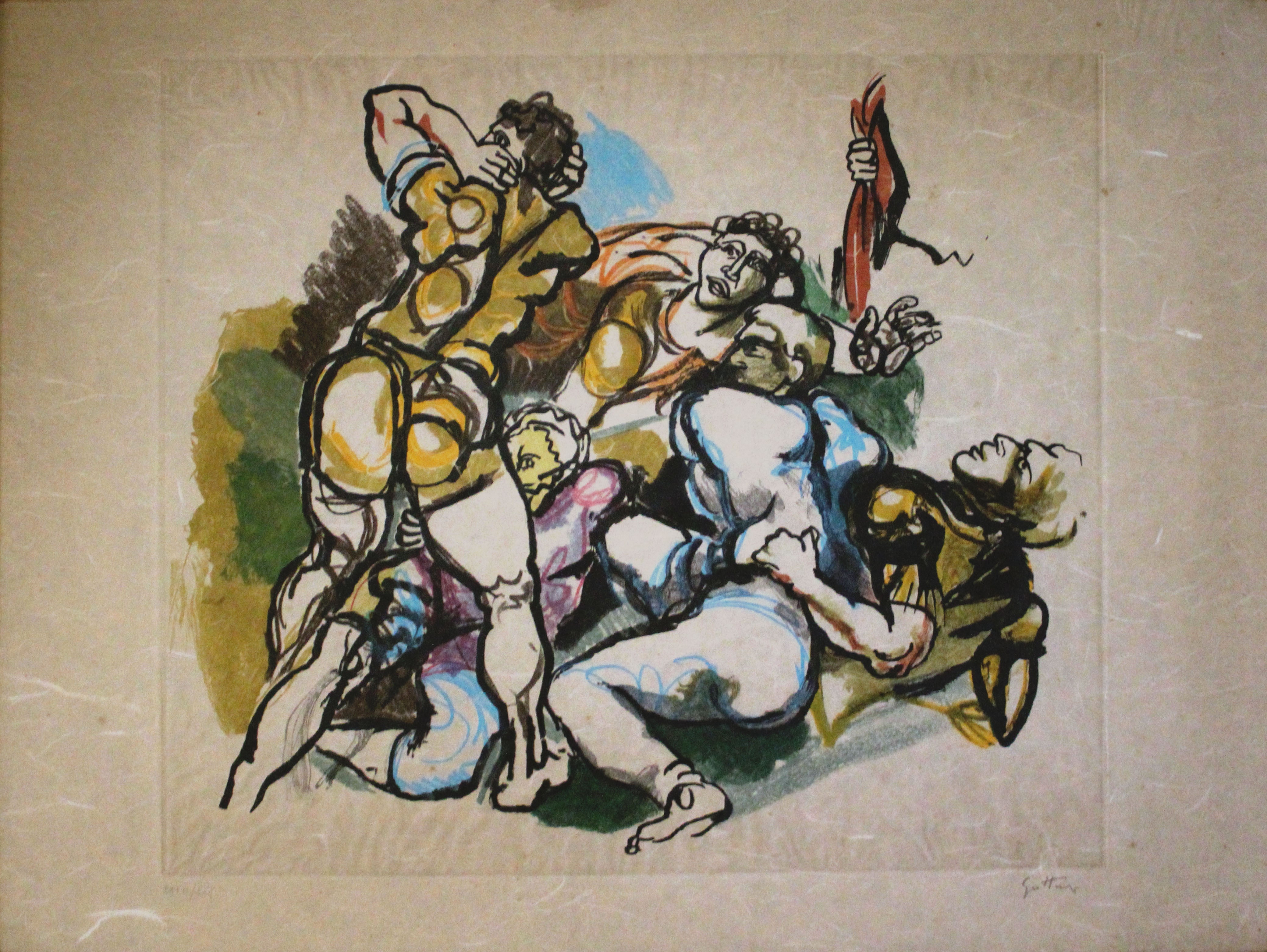 Renato Guttuso - Lottatori