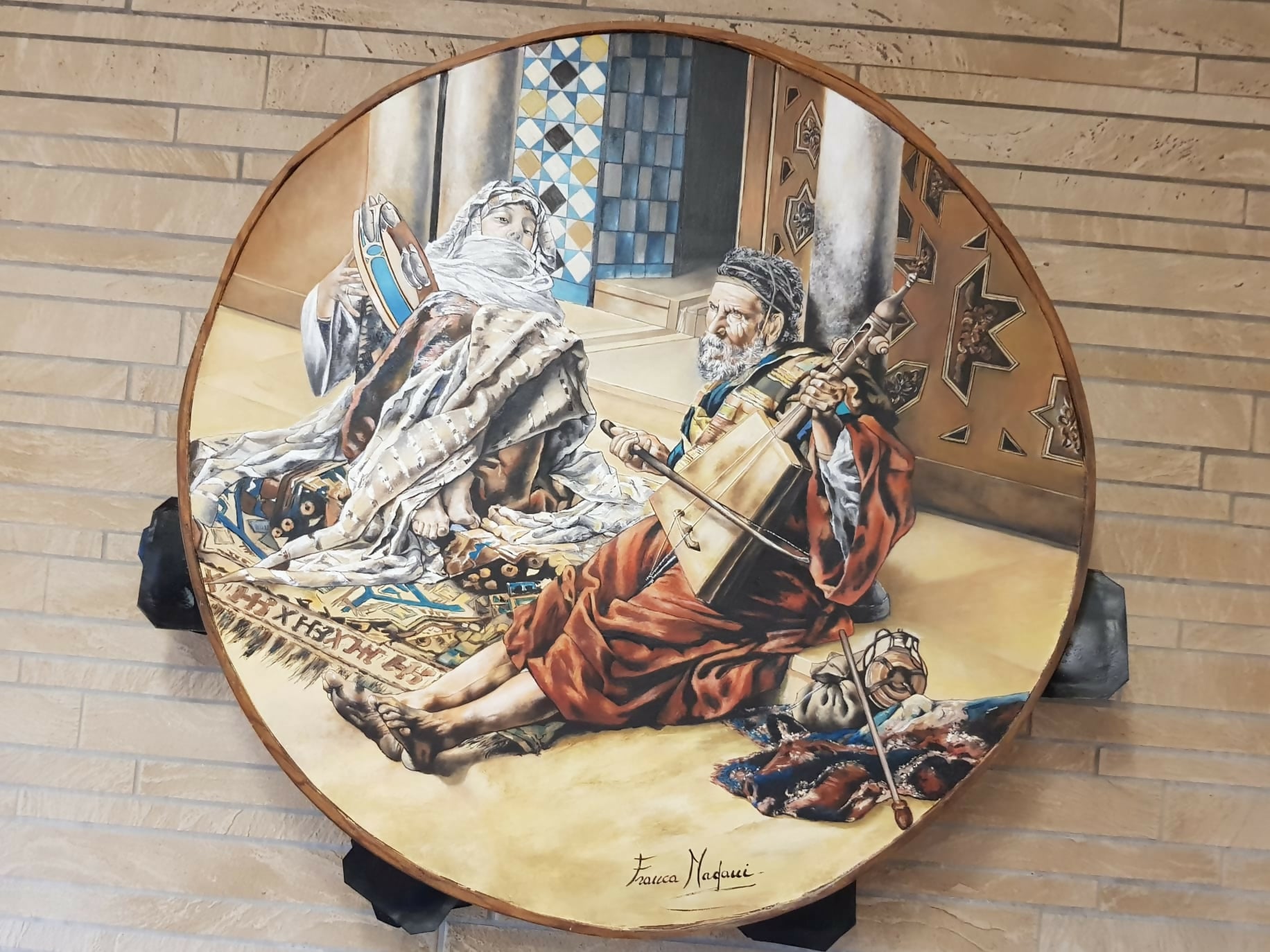 Tamburello "suonatori di strada"