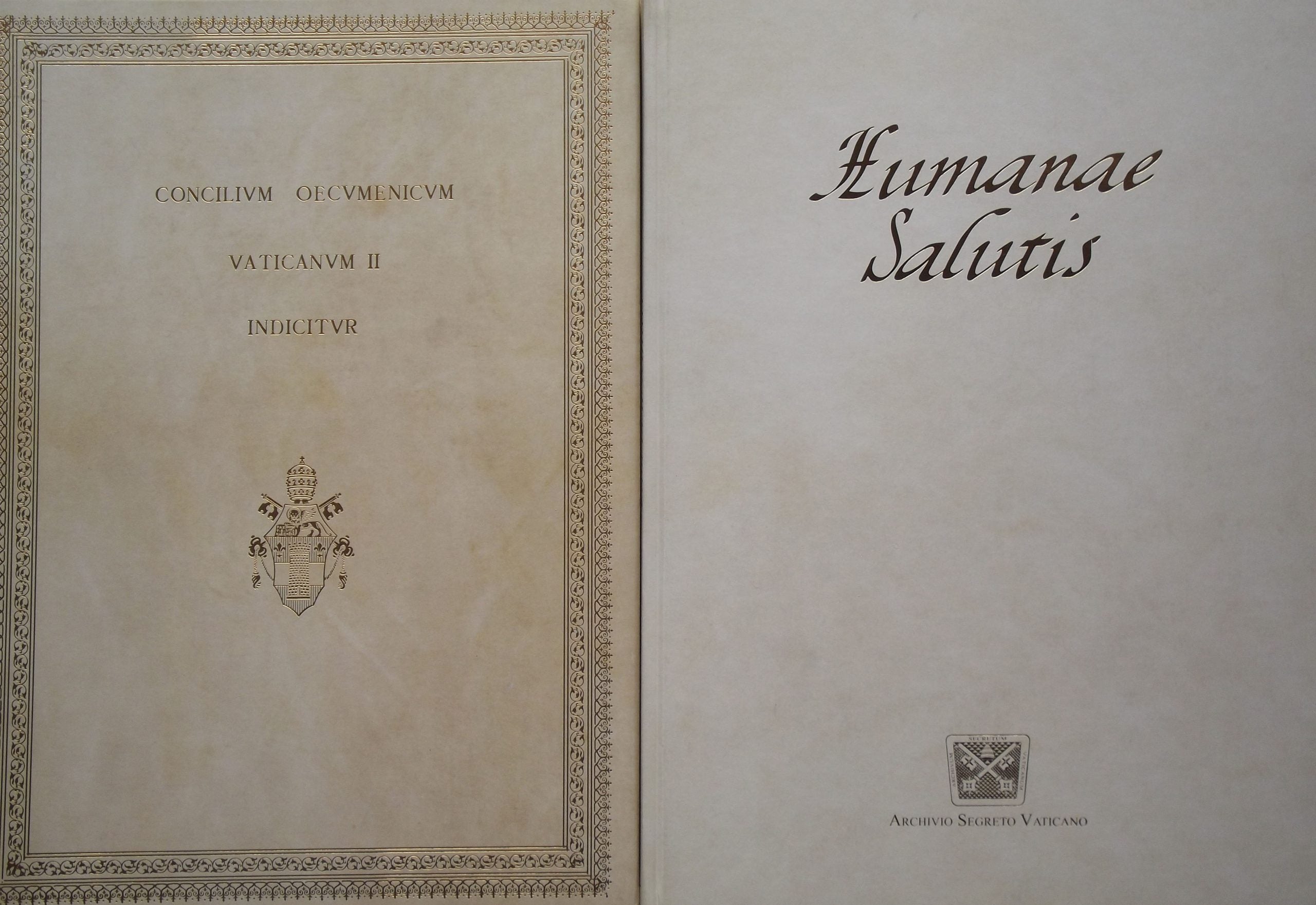Humanae  Salutis - Archivio Segreto Vaticano (2 Volumi)