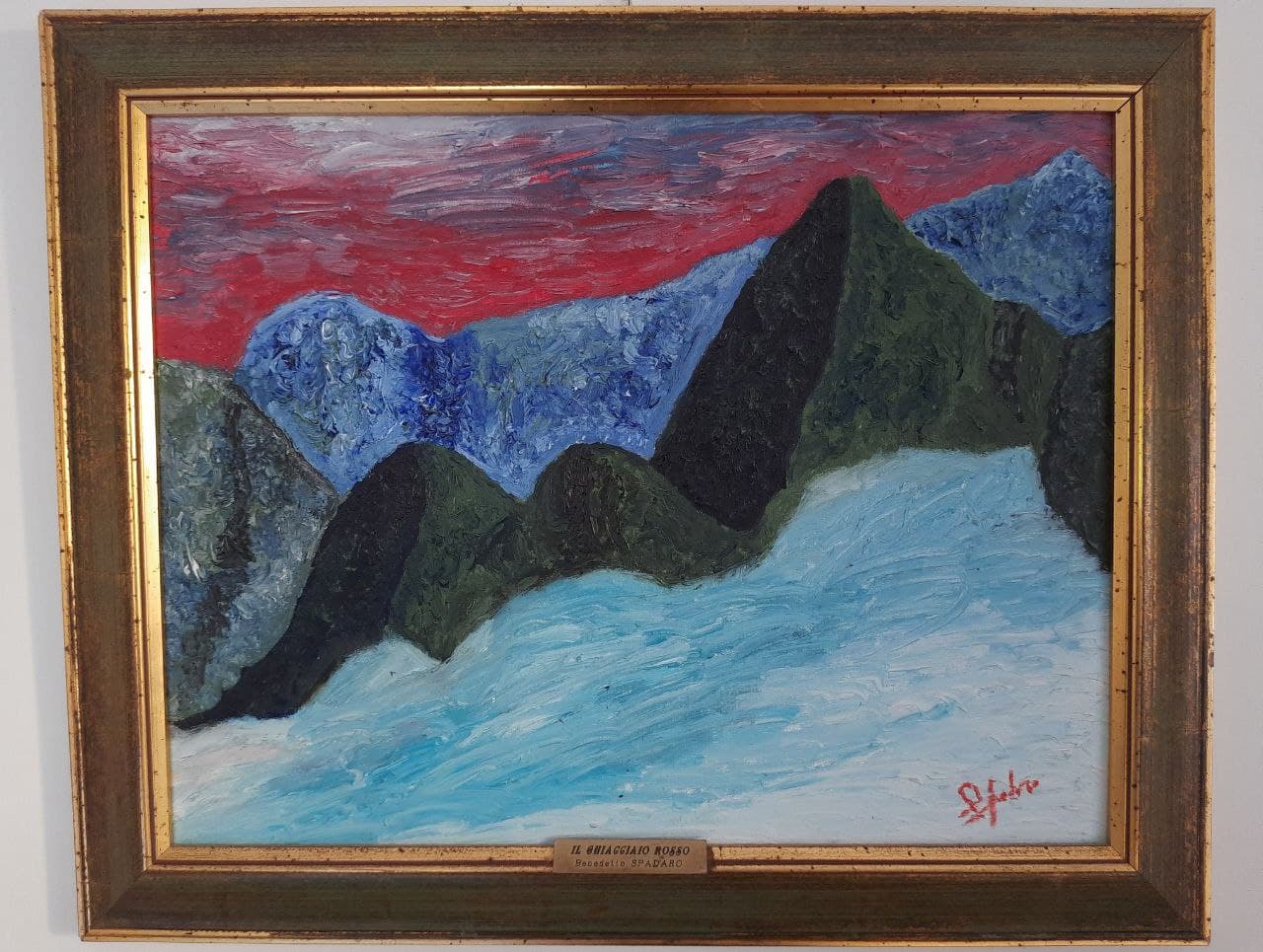 Benedetto Spadaro - IL GHIACCIAIO ROSSO