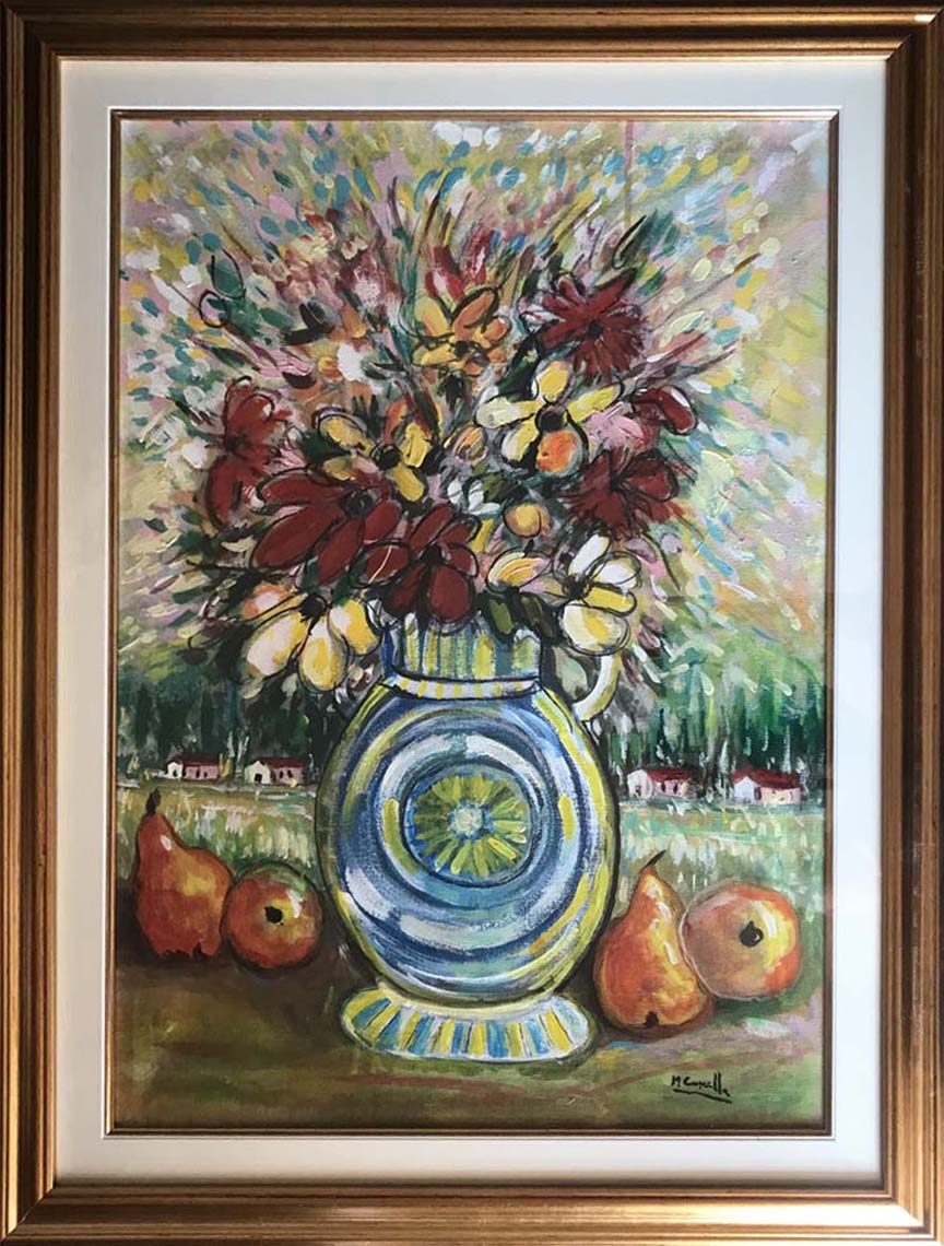 Michele Cascella - Vaso di fiori