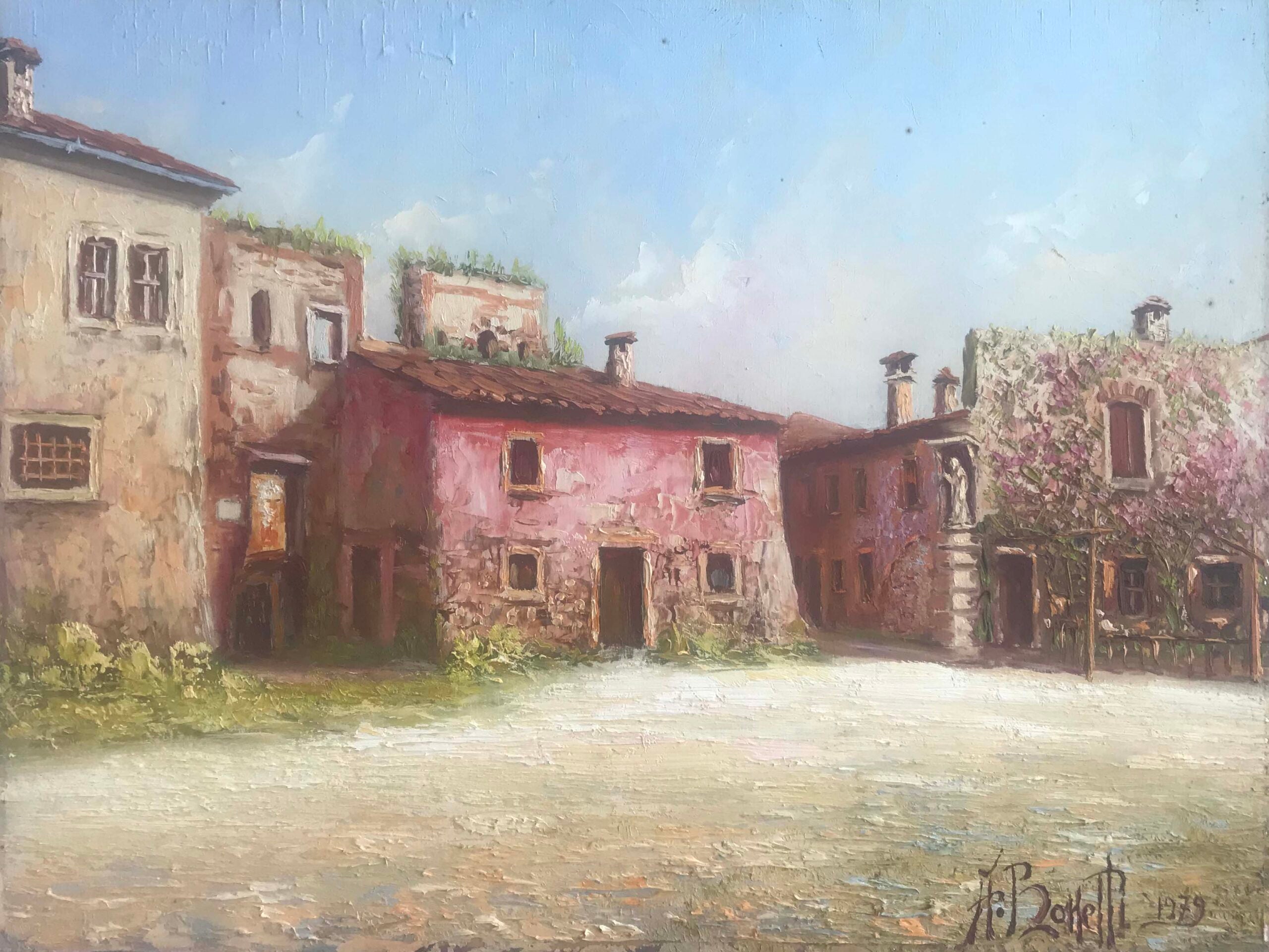 Agostino Bonetti - Corte convento San Michele