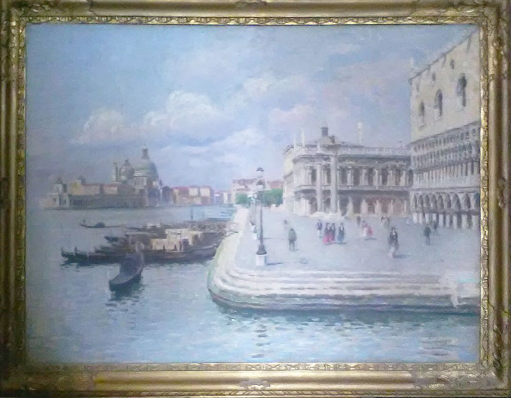Luigi Lanza - Paesaggio veneziano