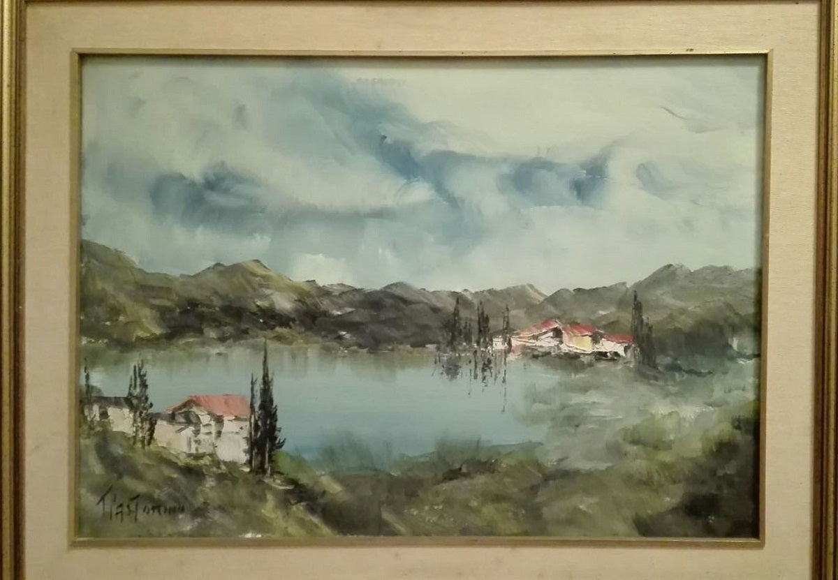Teresio Pastorino - Case sul lago
