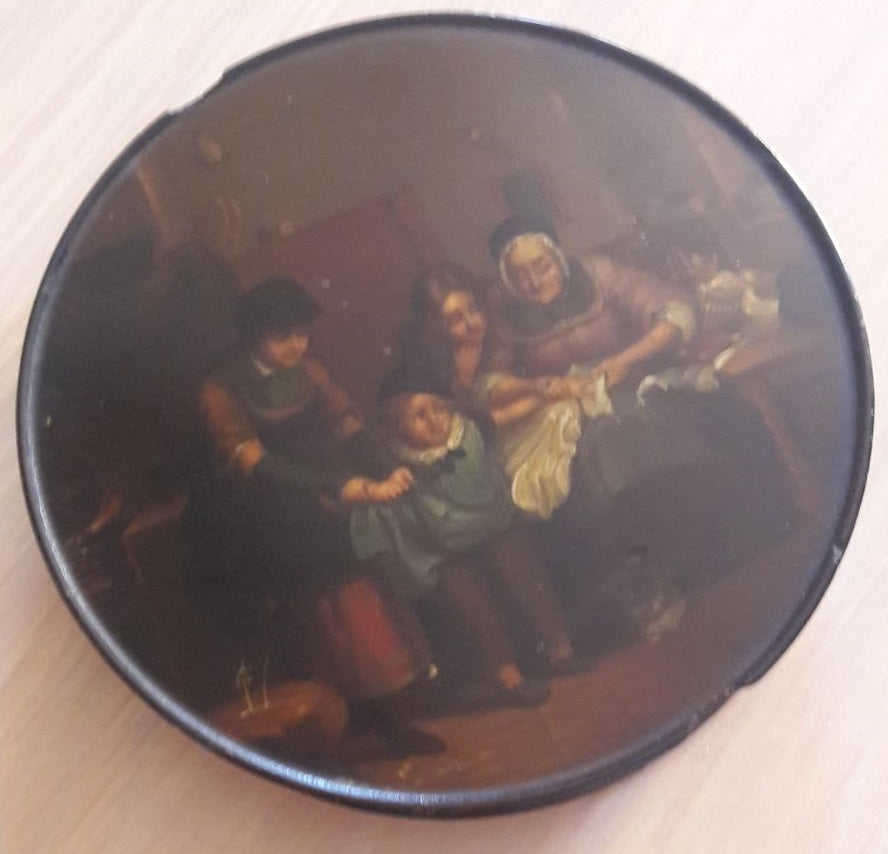 Caja de la escuela flamenca