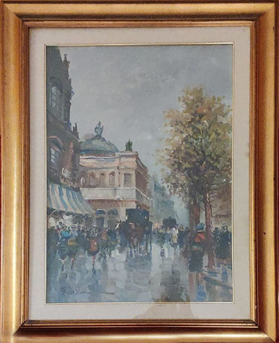 Giulio De Simone - Veduta di Parigi