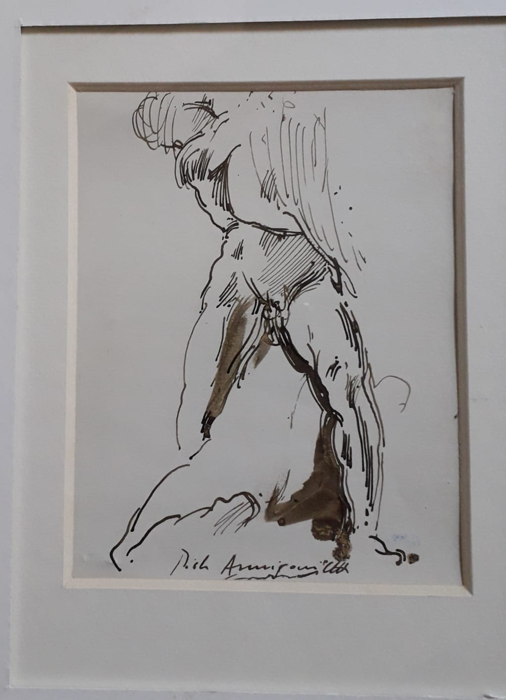 Pietro Annigoni - Hombre desnudo