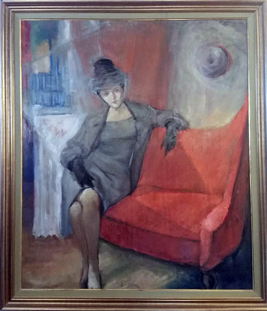 Leon Giuseppe Buono - Figura femminile in posa
