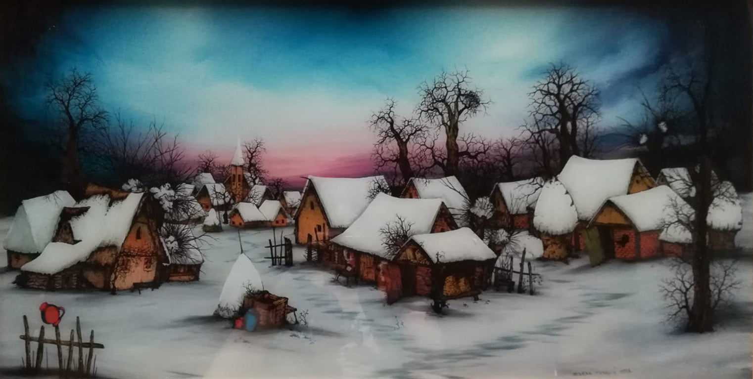 Zoran Tokovic - Paisaje invernal