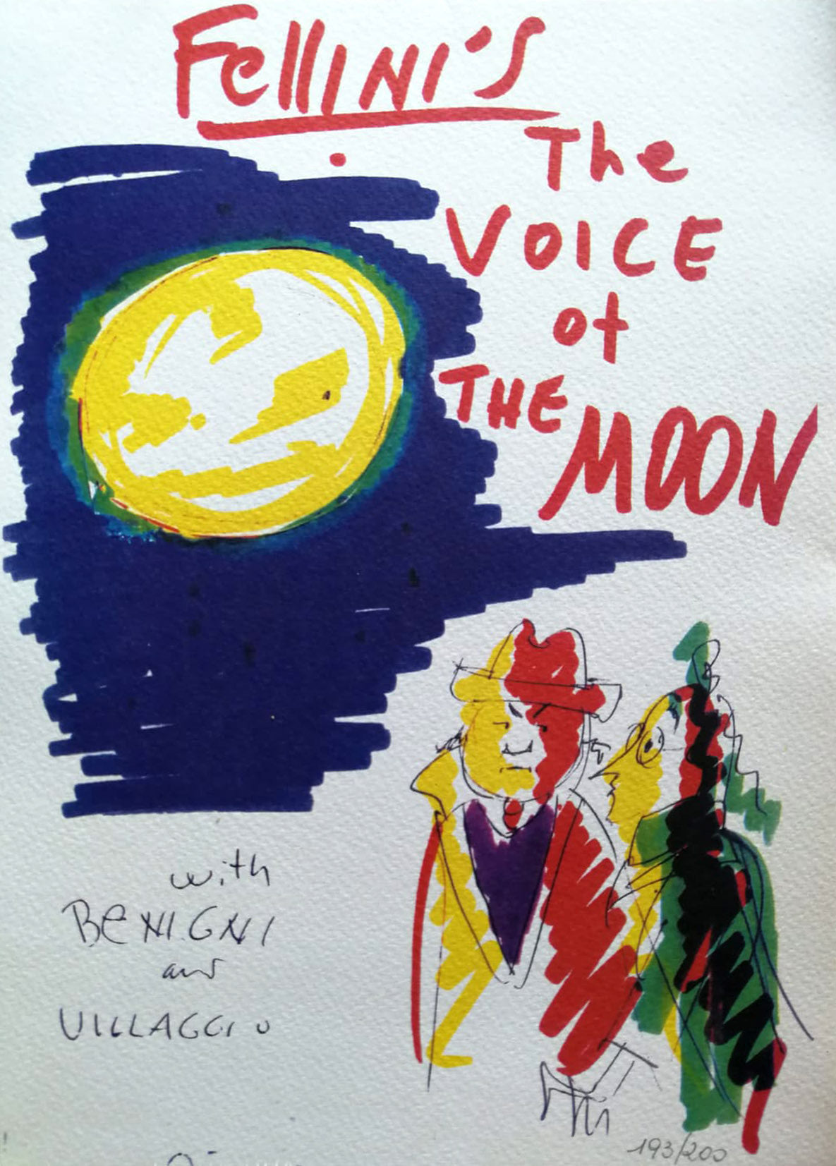 Federico Fellini - Colección de dibujos