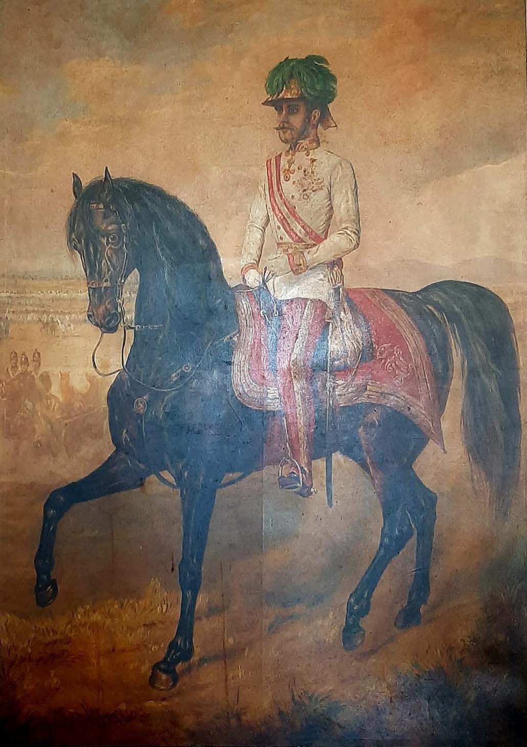 Sante Barelli - Ufficiale a cavallo
