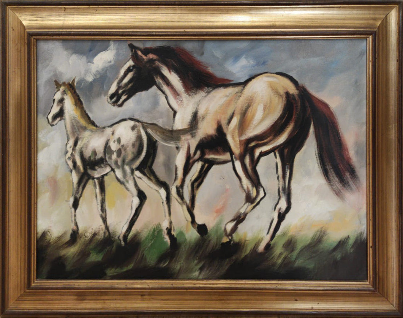 Noel Quintavalle - Caballos al galope