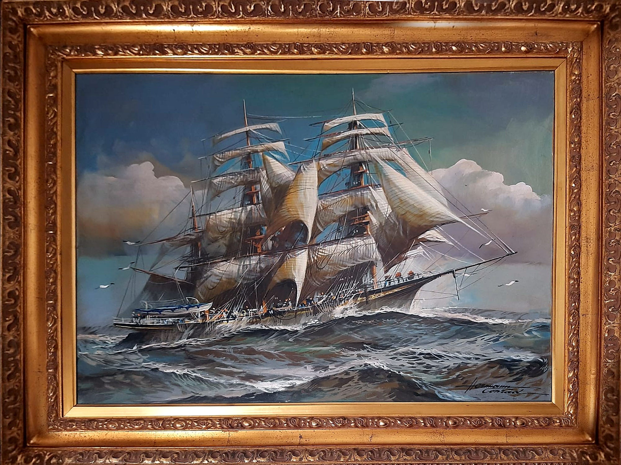 Herman Conrad - Battaglia navale