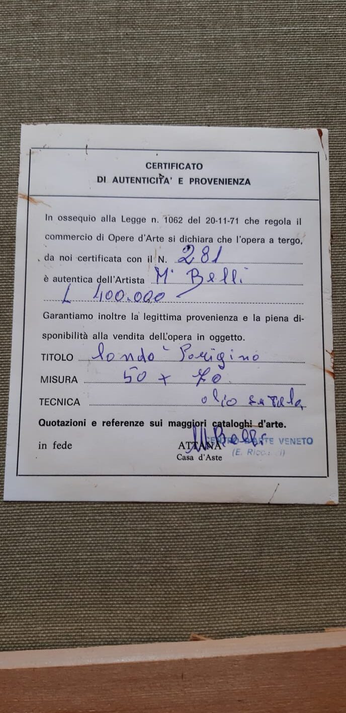 M. Belli - Landáo parisino