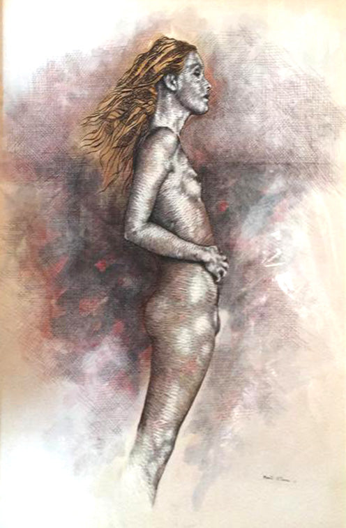 Alberto Battistini - Mujer desnuda
