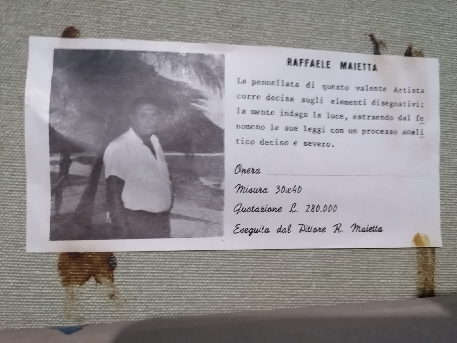 Raffaele Maietta - Senza titolo