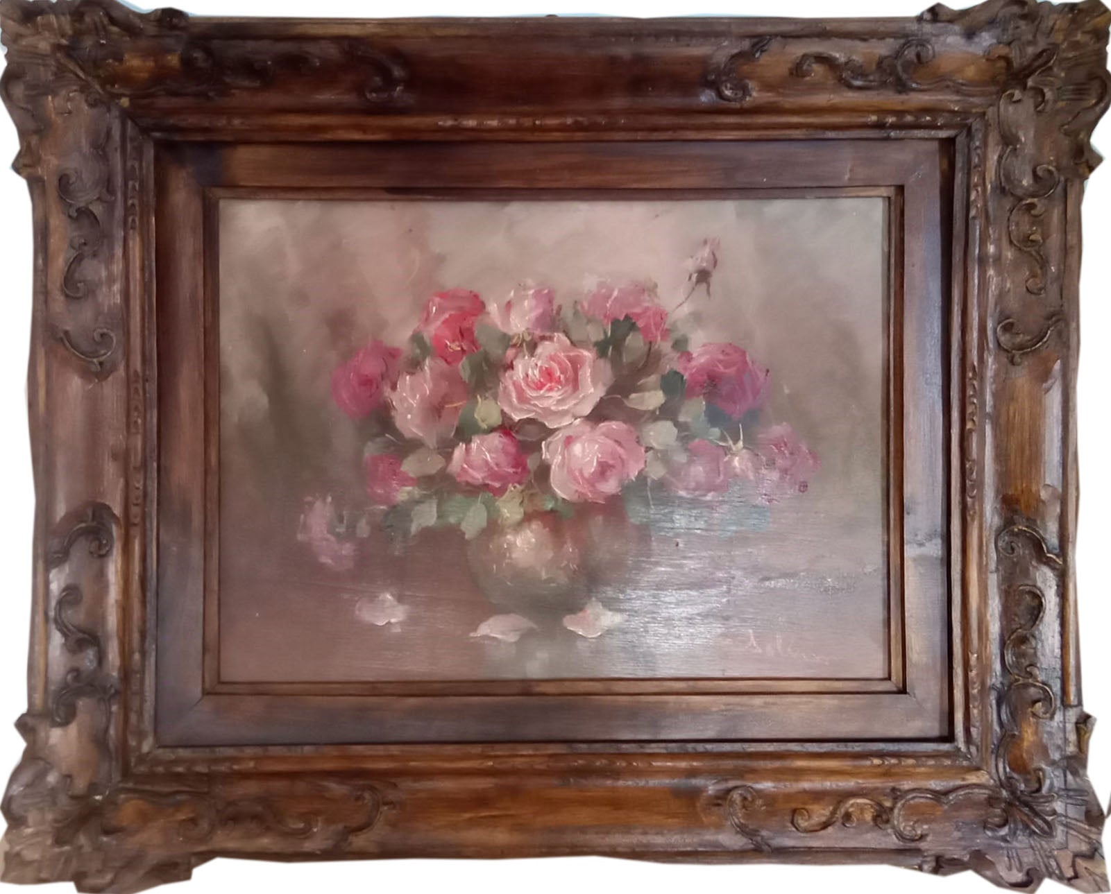 Giovanni Salvini - Vaso di rose