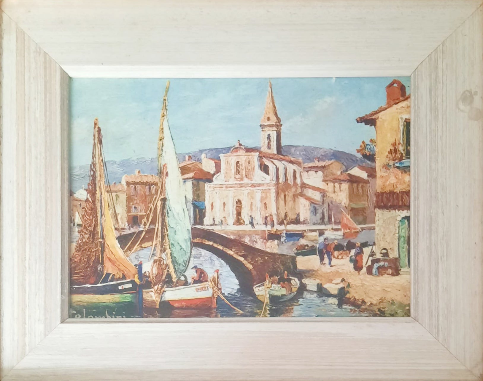 Colombini - Los barcos en el puente