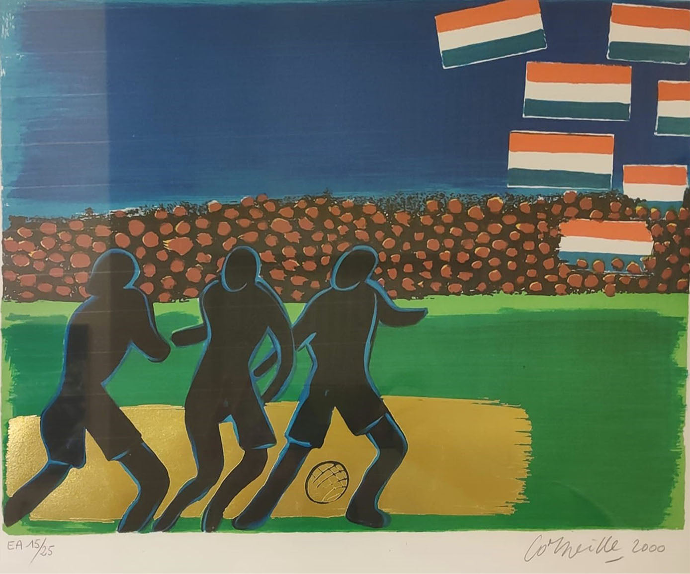 Corneille (Guillaume Cornelis van Beverloo) - Equipe des pays bas - fútbol