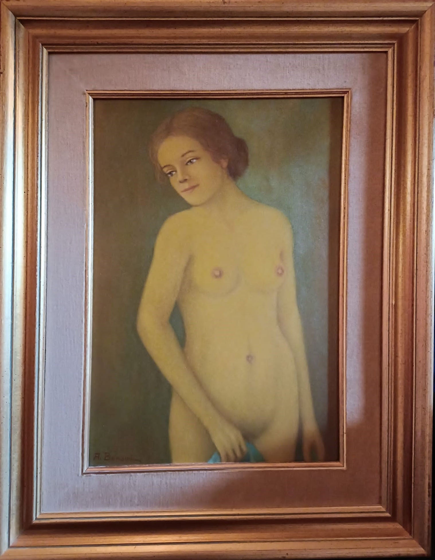 Antonio Bonomi - Mujer desnuda