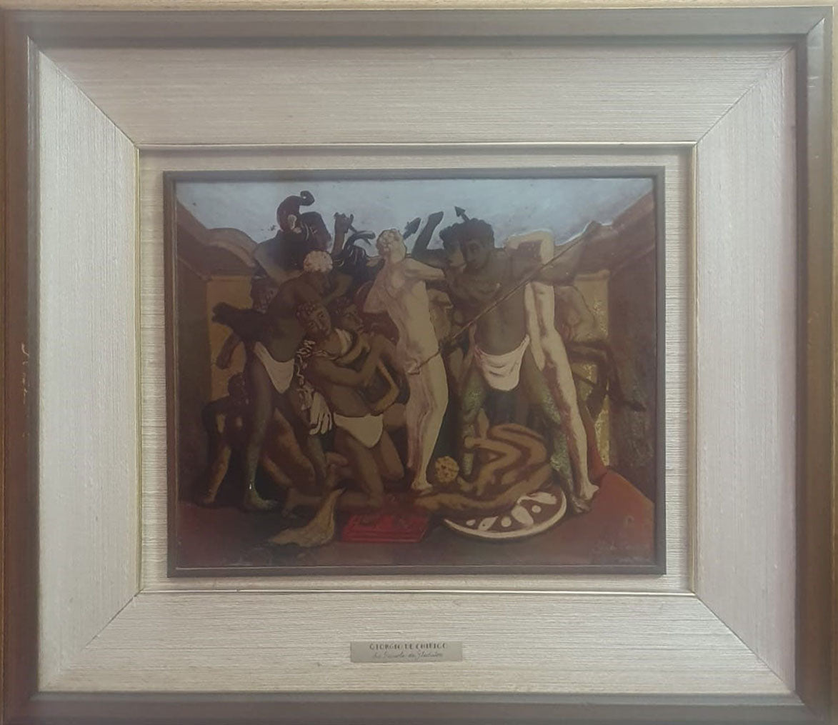 De Giorgio De Chirico - Escuela de Gladiadores