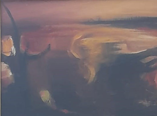 Giovanni Cerri - Paesaggio al tramonto
