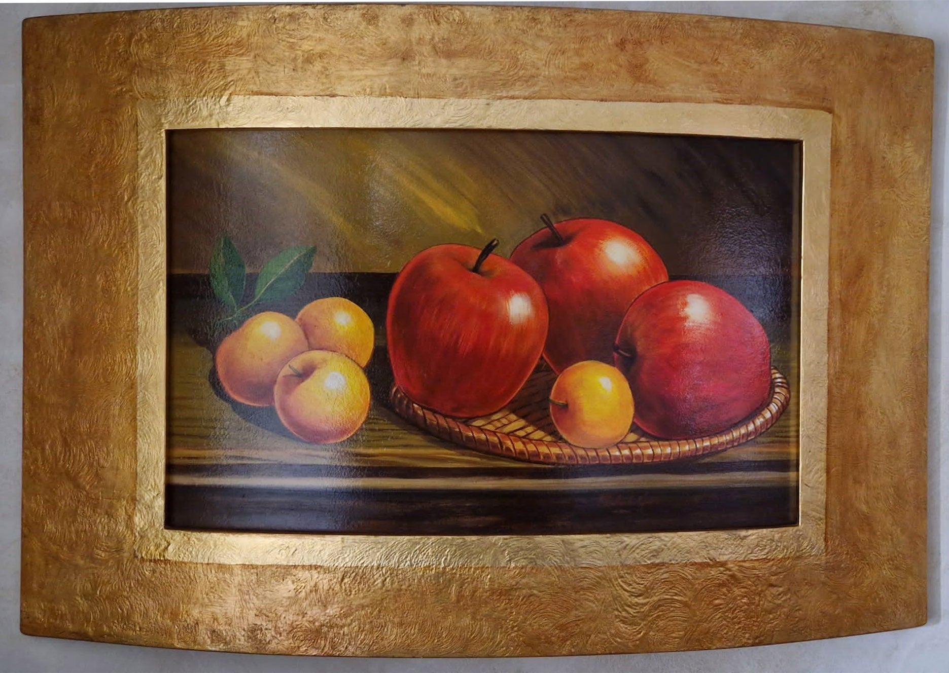 Paolo Augusto Guadagno - Composición de manzanas rojas y amarillas