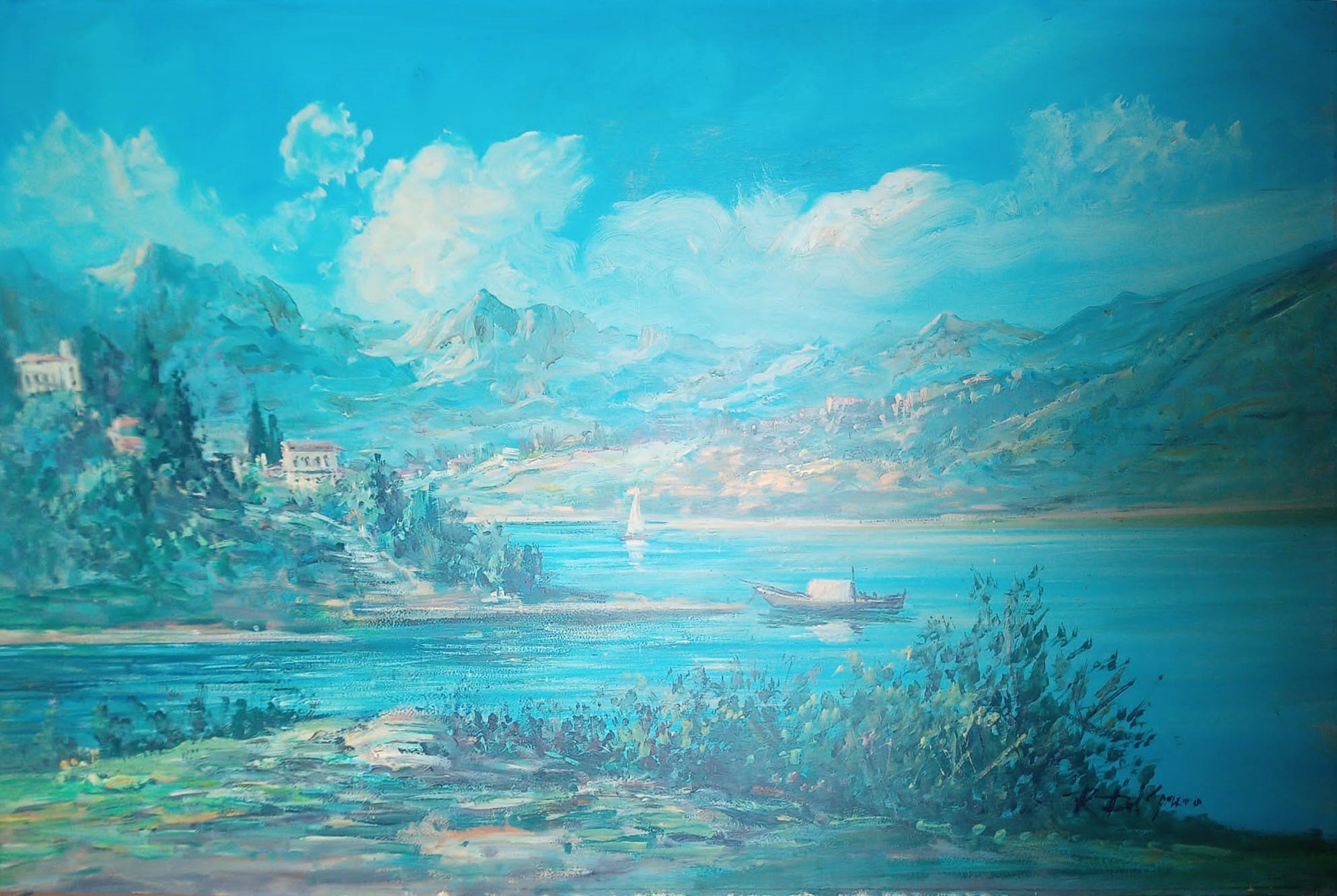 Renzo Del Greco - Paesaggio