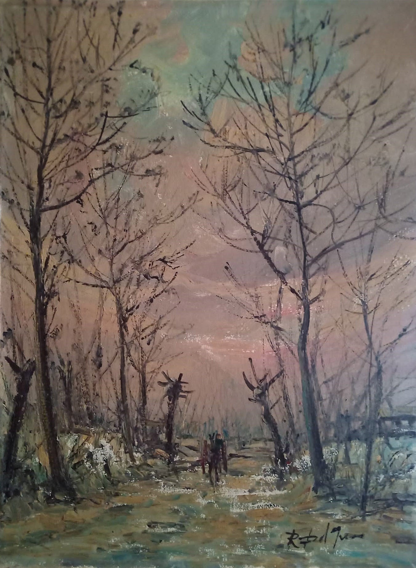 Renzo Del Greco - Paesaggio