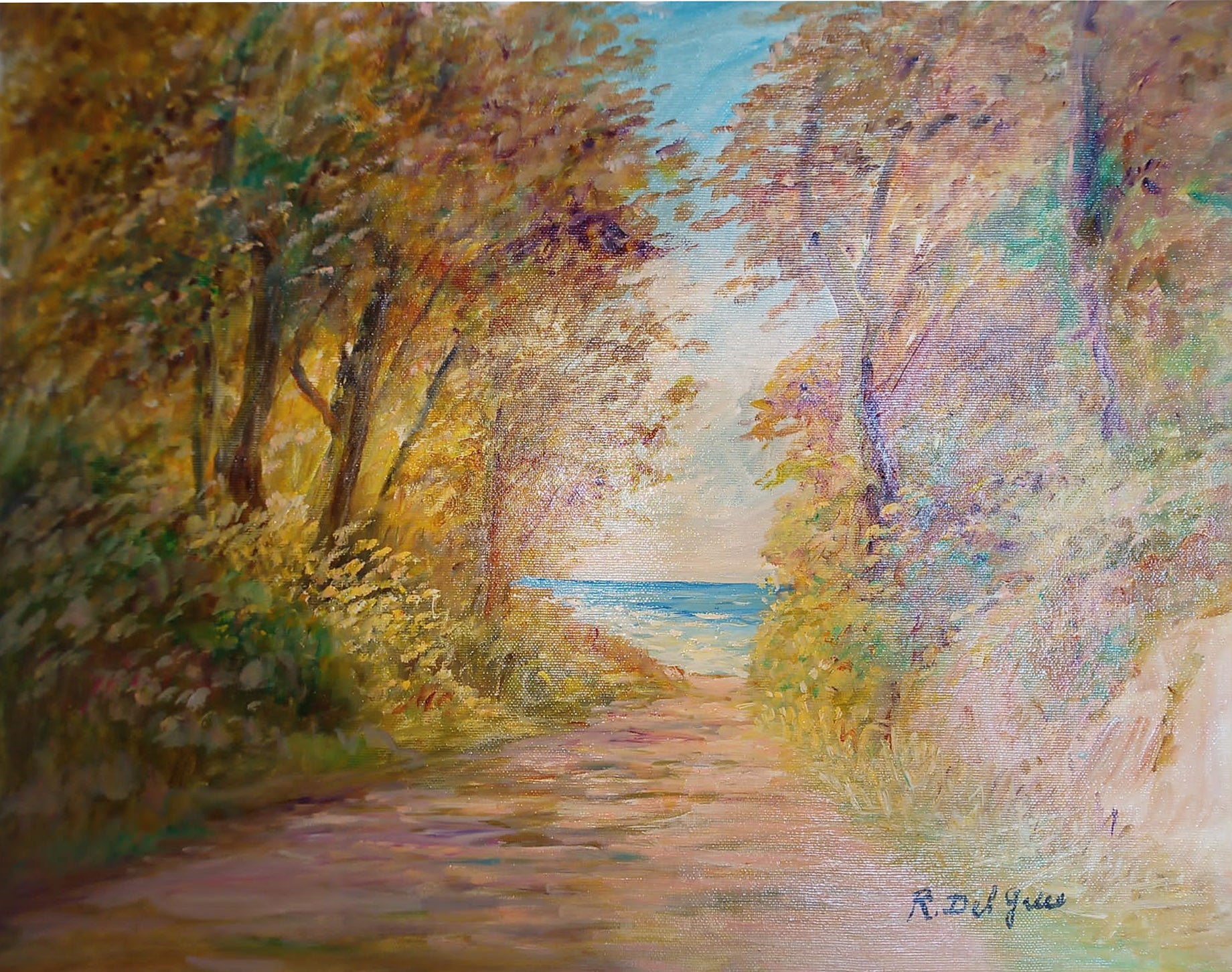 Renzo Del Greco - Paesaggio