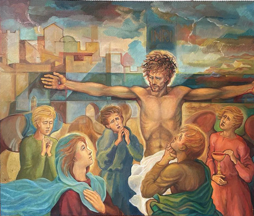 Duilio Marchesini - Crocifissione