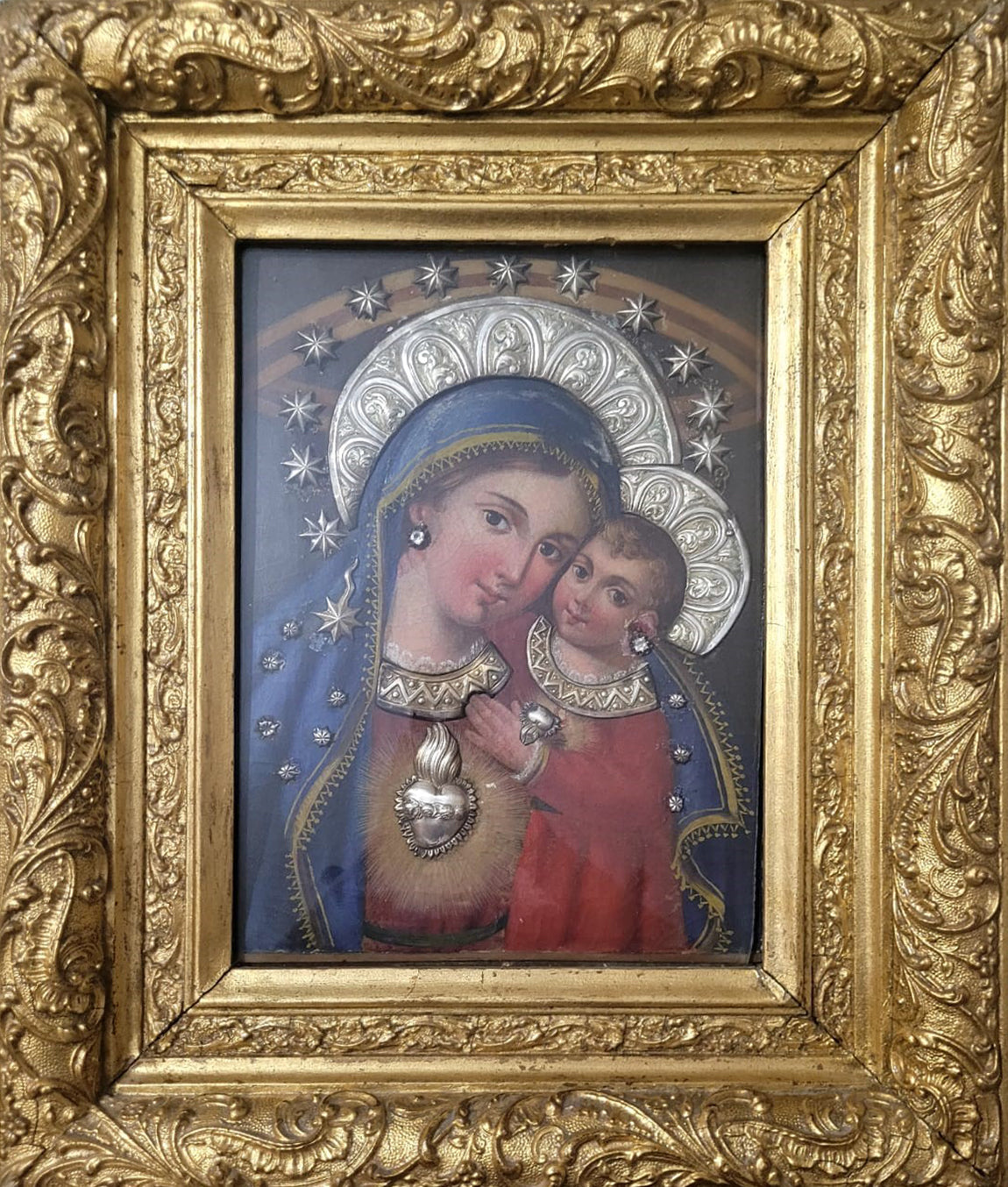 Autore Sconosciuto - Madonna col bambino