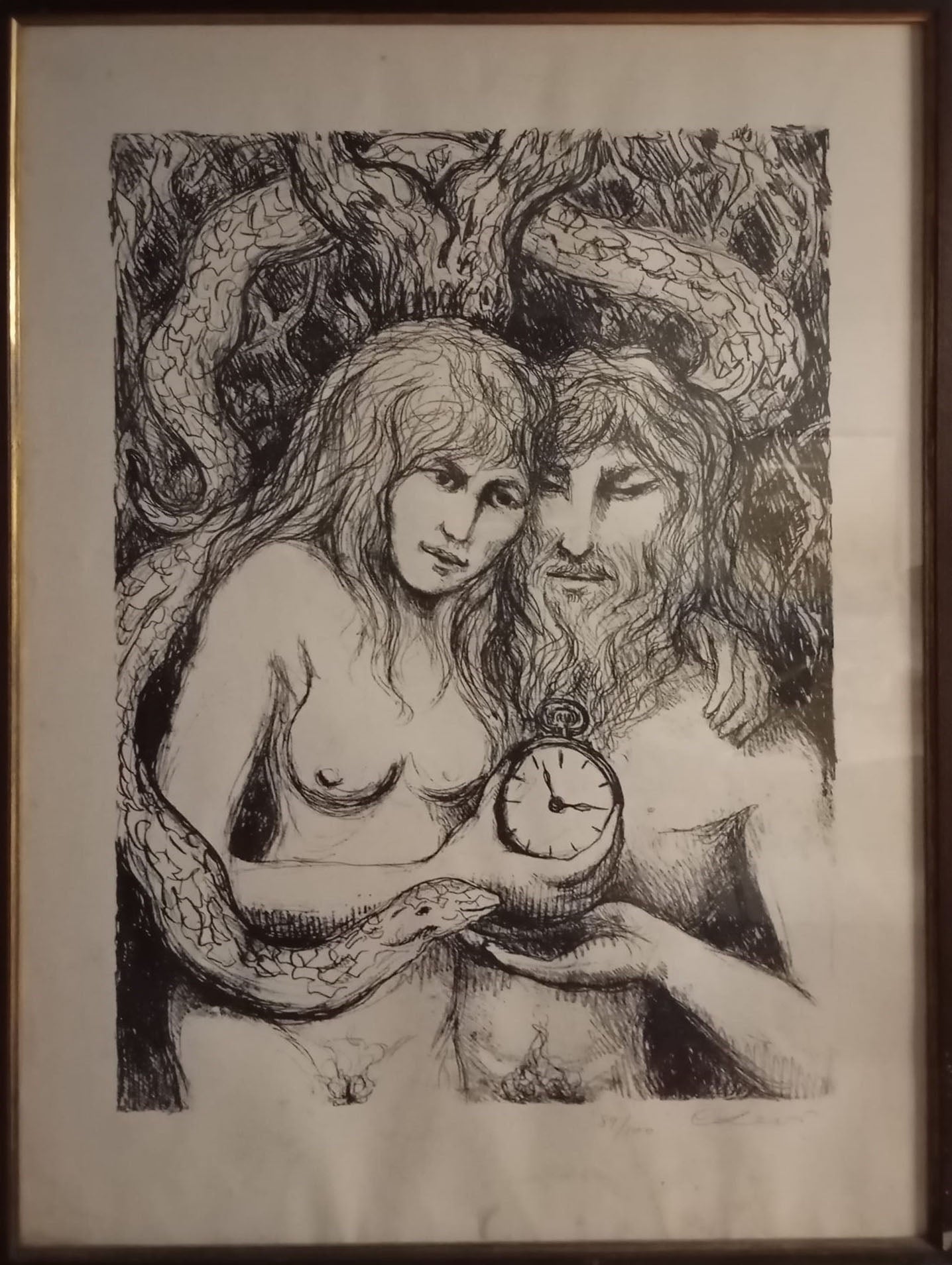 Carlo Levi - Adán y Eva