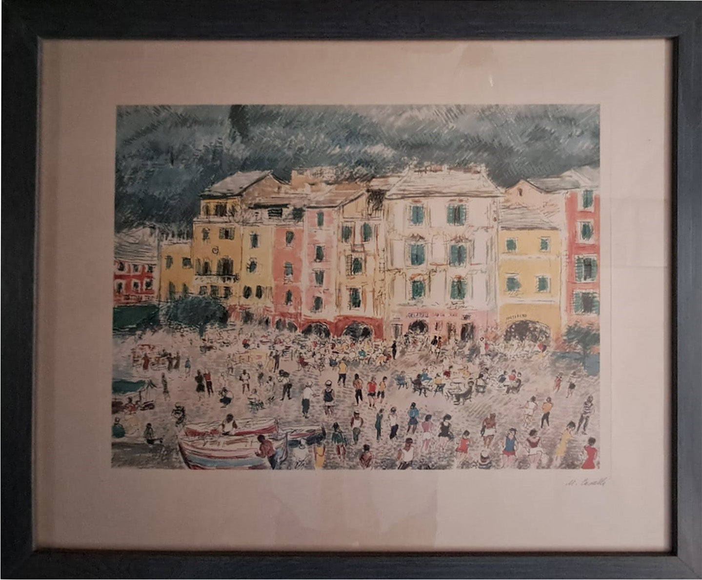 Michele Cascella - Senza Titolo (Portofino)