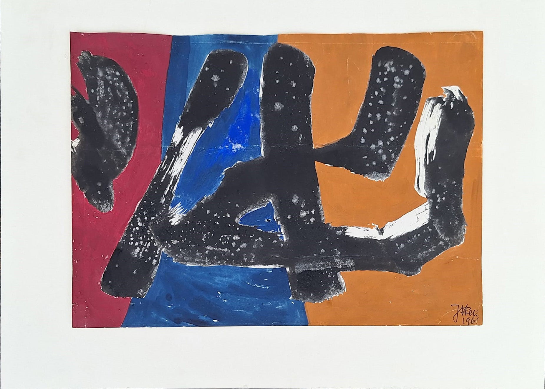 J. Heu/J. Reu - Untitled (abstract)
