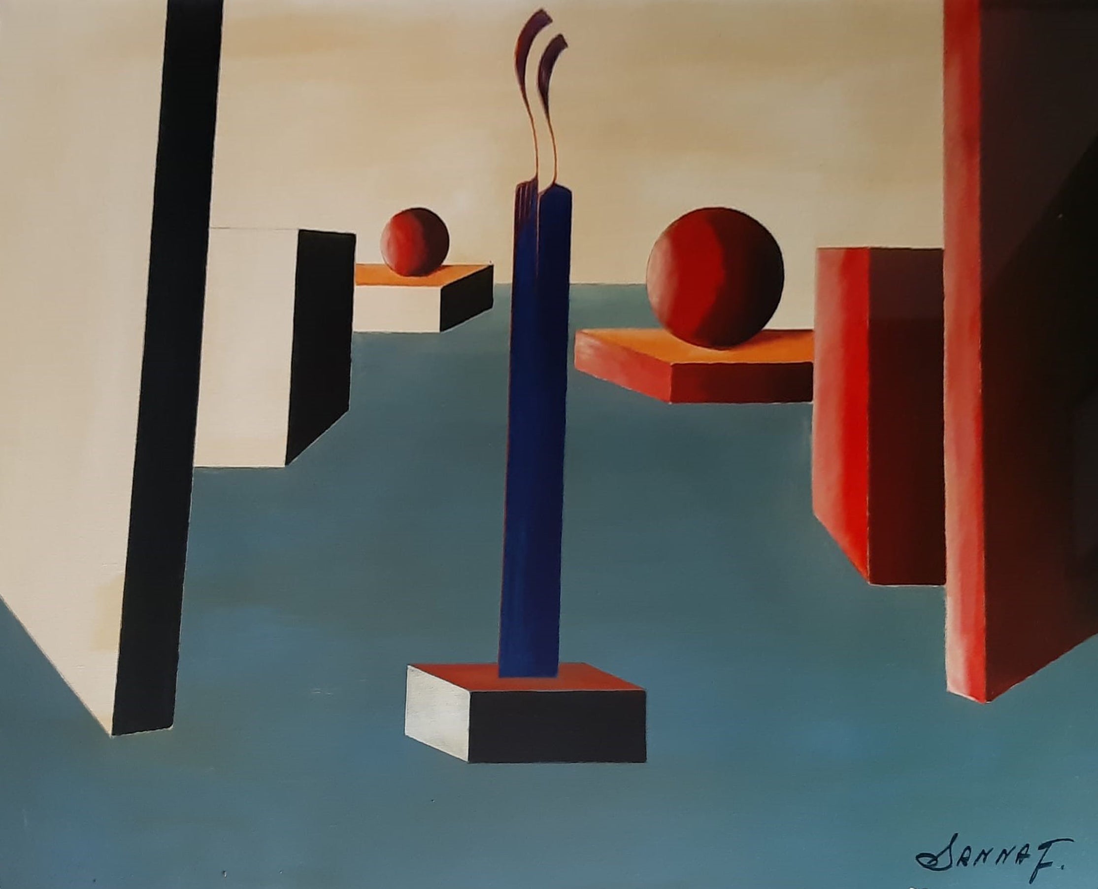 Giuseppe Sanna - Untitled (geometric)
