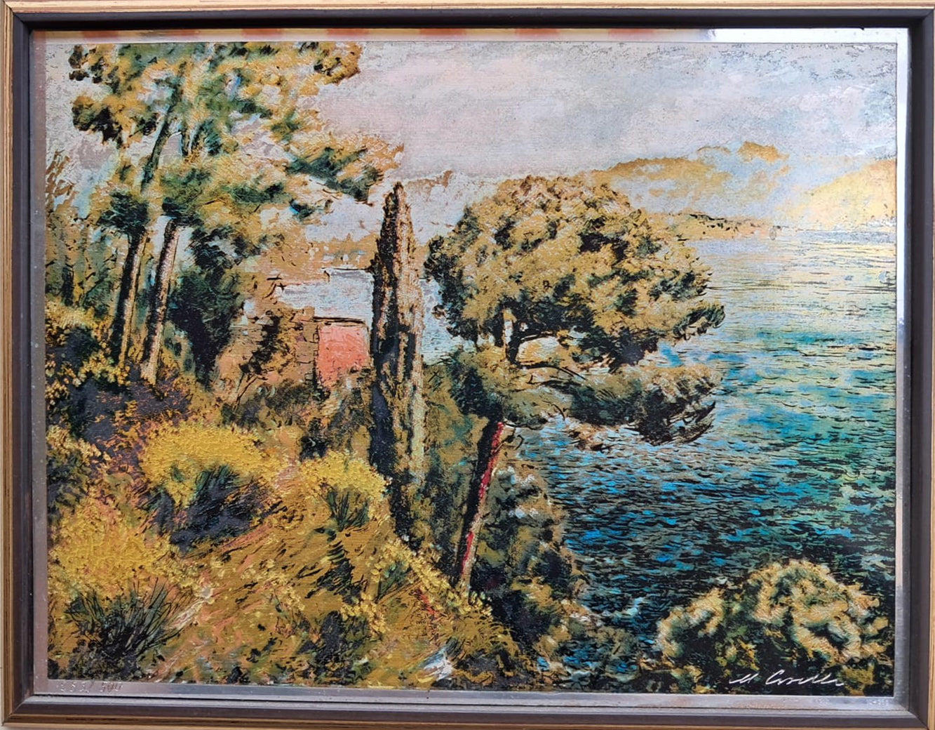 Michele Cascella (omaggio a) - Paesaggio mediterraneo