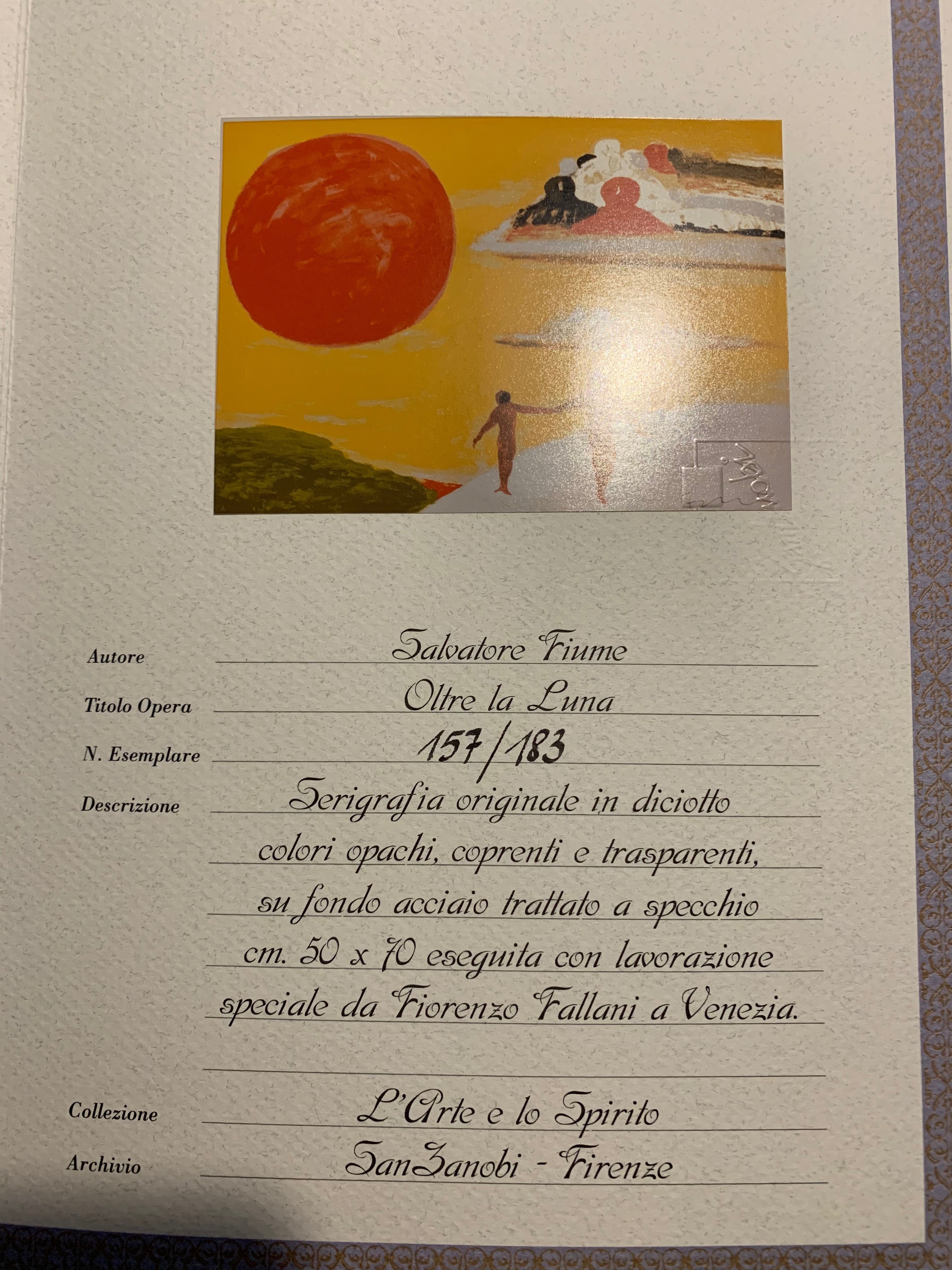 Salvatore Fiume - Oltre la luna